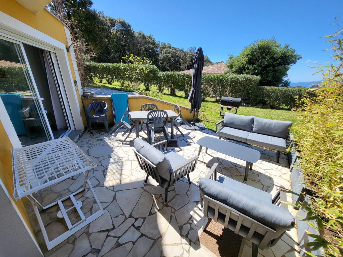 T3 Propriano Vue Mer, Neuf, Climatise Et Classe 4 Etoiles Viggianello Luaran gambar